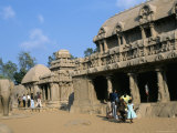 Shore Temple, Mahabalipuram, Unesco World Heritage Site, Chennai, Tamil Nadu, India Photographic Print