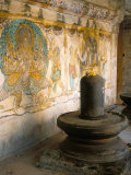 Shiva Lingam in 10th Century Temple of Sri Brihadeswara, Thanjavur, India Photographic Print