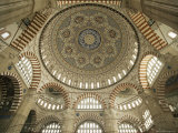 Interior of the Selimiye Mosque, Edirne, Anatolia, Turkey, Eurasia