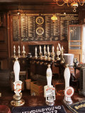 Beer Pumps and Bar, Sun Pub, London, England, United Kingdom