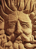 Stone Carving, Below Pump Room, Bath, Avon (Somerset), England, United Kingdom