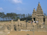 Shore Temple at Mahabalipuram, Unesco World Heritage Site, Chennai, Tamil Nadu, India Photographic Print