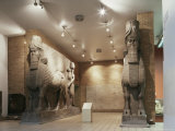 Assyrian Winged Bulls from Khorsabad, British Museum, London, England, United Kingdom