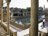Sacred Pools Surrounded by Mosques and Koranic Colleges, Urfa, Kurdistan, Anatolia
