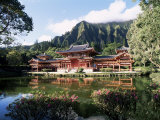 Buy Byodo-In Temple, Windward, Oahu, Hawaiian Islands, USA at AllPosters.com
