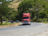 Truck on Pan American Highway, Near San Jose, Costa Rica, Central America