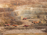 Open Cast Iron Mine, Maharashtra State, India