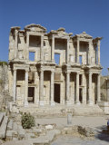 Reconstructed Library of Celsus, Archaeological Site, Ephesus, Anatolia, Turkey