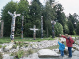 Totems, Vancouver, British Columbia, Canada