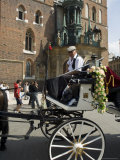 Buy Horse and Carriage in Main Market Square, Old Town District, Krakow, Poland at AllPosters.com