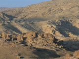 View Over Nabatean Tombs, Petra, Unesco World Heritage Site, Jordan, Middle East