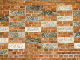 Buy Names in the Wall on Way up to the Royal Castle Area and Wawel Catherdral at AllPosters.com