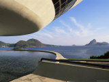 Buy View Across Bay to Rio from Museo De Arte Contemporanea, by Oscar Niemeyer, Rio De Janeiro, Brazil at AllPosters.com