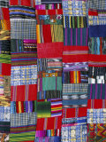 Patchwork Quilt, San Antonio Aguas Calientes, Guatemala, Central America
