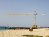 Buy New Pier Under Construction, Santa Maria, Sal (Salt), Cape Verde Islands, Africa at AllPosters.com