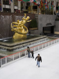 Buy Ice Rink at Rockefeller Center, Mid Town Manhattan, New York City, New York, USA at AllPosters.com
