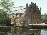 Reed Houses, Photograph Taken in 1982, Shobaish, Marshes, Iraq, Middle East