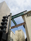 Michigan Avenue or the Magnificent Mile, Famous for Its Shopping, Chicago, Illinois, USA