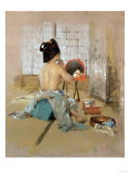 Buy Geisha at Her Toilet at AllPosters.com