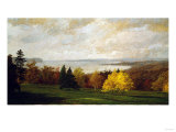 Buy View of the Hudson Near Hastings, Signed & Dated 1895 at AllPosters.com