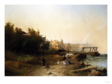 Buy Niagara from the Museum, the Brink of the Horseshoe, 1872 at AllPosters.com