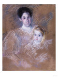 Buy Smiling Mother with Sober-Faced Child, 1894 at AllPosters.com