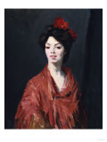 Buy Spanish Woman in Red Shawl, 1907 at AllPosters.com