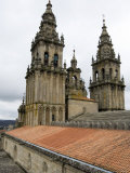 Buy Back of the Bell Towers from Roof of Santiago Cathedral, Santiago De Compostela, Spain at AllPosters.com