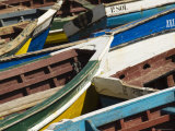 Buy Fishing Boats at the Port of Ponto Do Sol, Ribiera Grande, Santo Antao, Cape Verde Islands at AllPosters.com