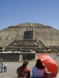 Pyramid of the Sun, Teotihuacan, 150Ad to 600Ad and Later Used by the Aztecs, North of Mexico City