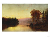 Buy Greenwood Lake at Twilight, 1873 at AllPosters.com