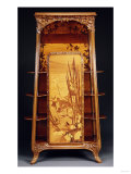 Buy An Important Carved Mahogany and Marquetry Cabinet at AllPosters.com