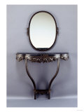 Buy A Wrought-Iron Console and Mirror, Circa 1925 at AllPosters.com