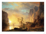 Sunset in the Rockies
