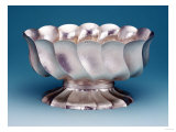 A Wiener Werkstatte Hammered Silver Centrepiece Designed by Dagobert Peche