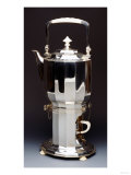 A J.C. Klinkosch Art Deco Silver and Bone Salmovar