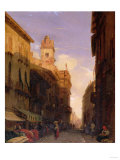 Buy A View of Prince Maffei's Palace, Verona, 1826-1827 at AllPosters.com