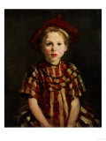 Little Girl in Red Stripes, 1910