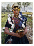 Buy Marken Peasant Girl at AllPosters.com