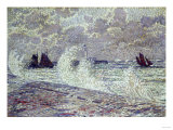 Buy The Sea During Equinox, Boulogne-Sur-Mer, 1900 at AllPosters.com
