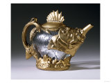 Buy A Wheel-Carved Glass and Gilt-Bronze Ewer at AllPosters.com
