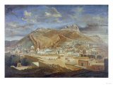 Vista De Zacatecas Con El Cerro Dela Bufa