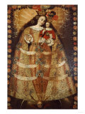 The Virgin of Pomata with a Rosary. Virgen De Pomata Con Rosario, 18th Century