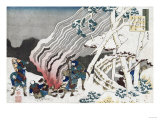 Buy Hunters by a Fire in Snow', from the Series 'One Hundred Poems as Told by the Nurse', Circa 1835 at AllPosters.com