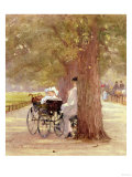 A Rest in the Row, 1892 Giclee Print