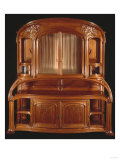 A Highly Important Carved Mahogany Sideboard