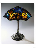 A Rare and Important Leaded Glass, Bronze and Mosaic Glass 