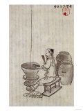 A Potter, from an Album of Scenes of Daily Life