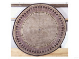 A Circular Wool Carpet, Circa 1925