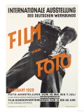 Film and Photo, Film Und Foto, Exhibition Poster, Artist Unknown, 1929